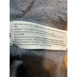 Abercrombie &‎ Fitch Soft Collection Periwinkle blue fuzzy super soft sweater sz thumbnail 7