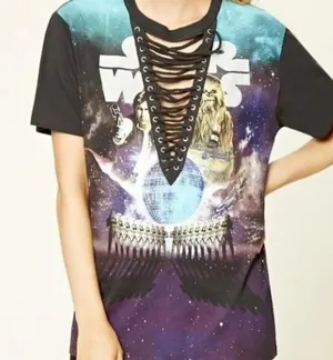 Star Wars Lace Up T-Shirt thumbnail 1