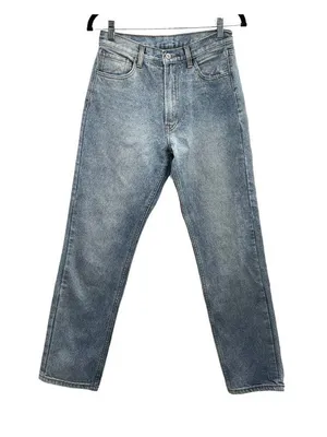 John Galt Medium Stone Wash Straight Leg Denim Jeans 27 thumbnail 1