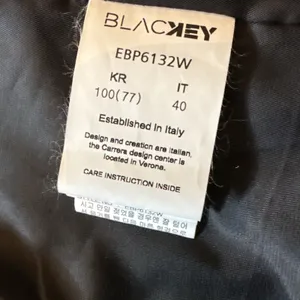 Blackey Women's Lamb Black Leather Nappa Moto Jacket Size 77 Medium thumbnail 6