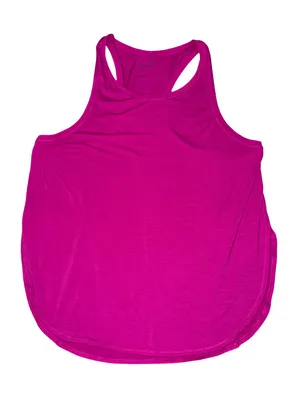 GapFit gDry High-Low Racerback Tank Top Electric Pink Size Large Athletic thumbnail 1