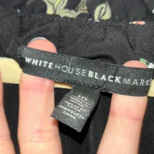 White House Black Market floral blouson tassel dress thumbnail 5