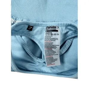 Gymshark Vital Seamless Light Blue Sports Bra Long‎ Line Size XS thumbnail 3