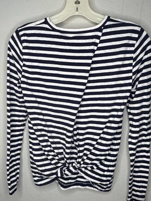 J Crew Striped Top thumbnail 4