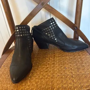 1. State black leather grommet black bootie 6 thumbnail 9