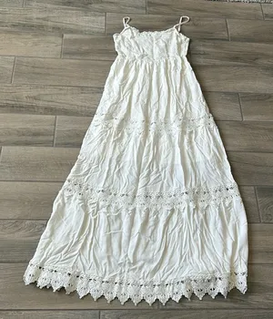 Pink Lily white maxi dress thumbnail 1