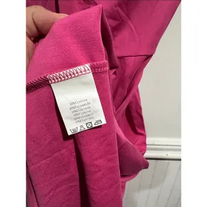 Pink halter cross cross stretch dress maxi sleeveless xl NEW thumbnail 3