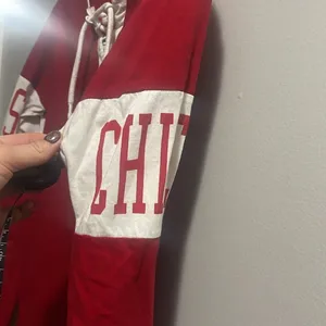 Chiefs long sleeve Vneck tie front shirt thumbnail 6
