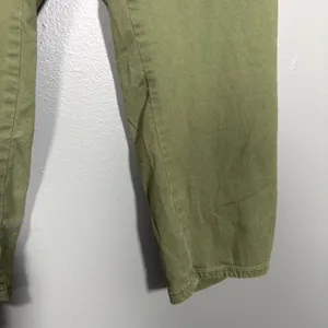 Meri Skye Olive Green Straight Leg Elastic Waist Pants - 24 - Women's Plus Size thumbnail 3