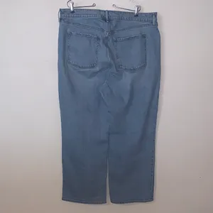 Old Navy Extra High Rise Sky Hi Wide Leg Jeans Secret Smooth Pockets thumbnail 4