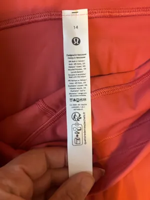 Lululemon Swift Speed High-Rise Tight 25" *Updated Desert Red Size 14 thumbnail 5