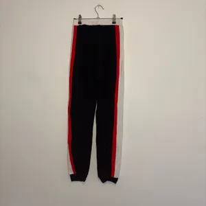 Tiger Mist White Red & Black Striped Joggers thumbnail 2