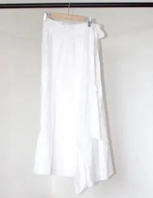 1HR SALE ⚡Reformation Clyde Linen Two Piece (White) thumbnail 4