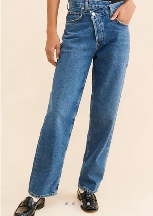 AGOLDE Criss Cross Upsized Jeans thumbnail 1