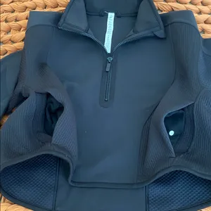 Lululemon Mixed Fabric Half-Zip Pullover thumbnail 12