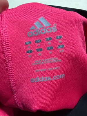 adidas Black athletic tennis Skort with Pink Accents small thumbnail 9