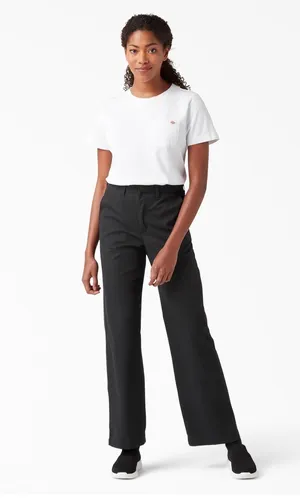 Dickies Womens Basic High Rise Wide Leg - 30Reg thumbnail 5