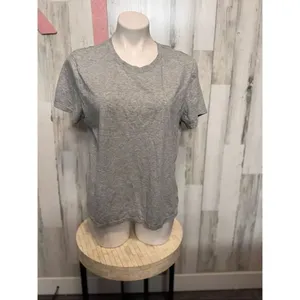 Cool Gray Short Sleeve Crewneck T-Shirt XL | Soft Cotton Blend Casual Tee thumbnail 2