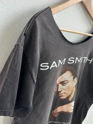 Sam Smith Concert Off The Shoulder T-shirt thumbnail 5