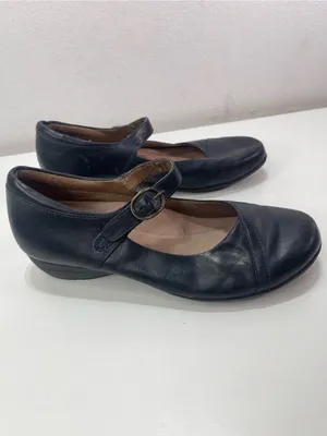 Dansko Leather Mary Jane Shoe Women 39 8.5 Boho Academia Minimalist Whimsigoth thumbnail 3