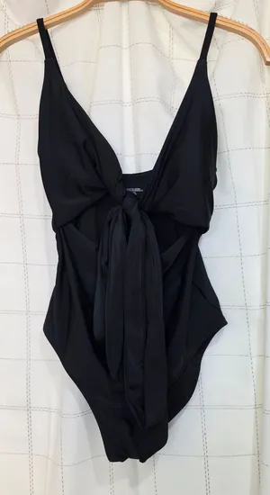 Aerie Tie Front One Piece thumbnail 1