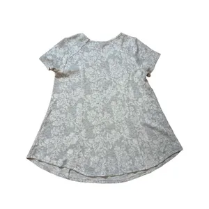 A Pea in the Pod Maternity Grey floral‎ top sz S thumbnail 2