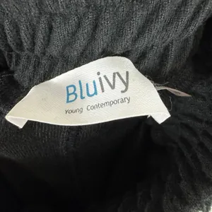 Blu Ivy Bluivy Black Drawstring Waist Straight Leg Casual Sweatpants Size‎ S thumbnail 6