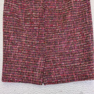 Boden‎ Tweed Pencil Skirt Pink Black Plaid Business Casual Women US 10R thumbnail 6