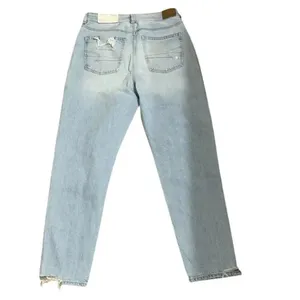 American Eagle Outfitters Mom Blue Mist Distressed Mom Jeans(Size 6Regular) thumbnail 2