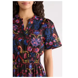 NWT SUGARLIPS Lara Floral Print A-Line Dress Size XS thumbnail 4