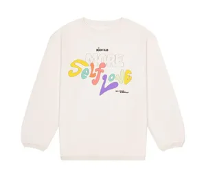 The beach club self love corded crewneck thumbnail 2