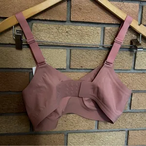 NWT Le Mystère Smooth Shape Unlined 5212 Bra Pink Quartz Underwire Size Small thumbnail 4