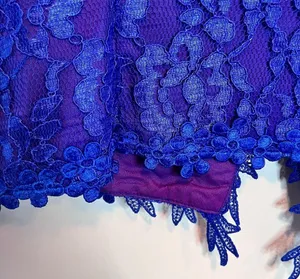Vintage 80s Size 13/14 Cachet by Bari Protas Lace Embellished Victorian Jacket thumbnail 8
