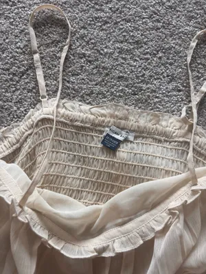 American Eagle ruffle tank top thumbnail 2