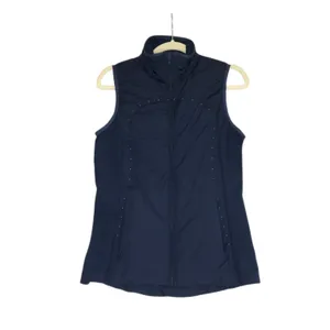 LULULEMON Run For Cold Vest Sz 8 Blue Thermoregulation Athletic Everyday Travel thumbnail 3