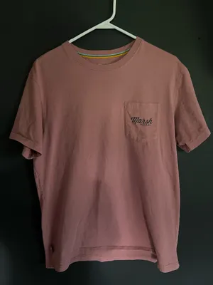 Marshwear Women’s Salmon Colored Pocket T-Shirt thumbnail 2