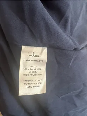 Lulus Exemplary Aura Navy Tulle Surplice Midi Dress Size Large Sleeveless Formal thumbnail 10