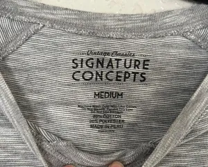 Signature Concepts Home Wisconsin Green Bag Packers Long Sleeve Shirt Medium thumbnail 3