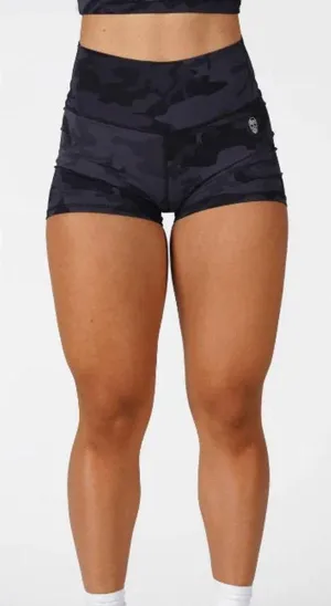 Gymreapers Black Camo Shorts Size M thumbnail 1
