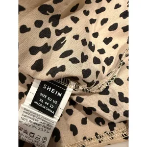 Cheetah Animal Print Top Women XL Lightweight Work Career Office Travel Vacation thumbnail 3