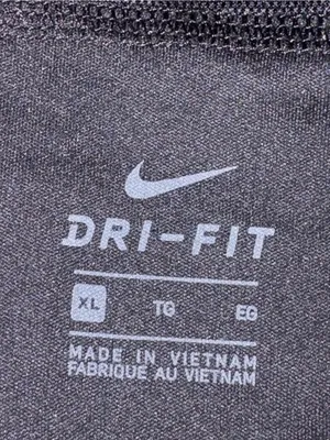 Nike Black Athletic Shorts with White Swoosh thumbnail 5