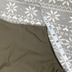 NWT Massimo Dutti One Piece‎ Swimsuit Straight Neckline Olive Green Size Small thumbnail 9