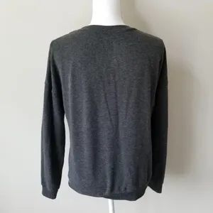 Star Wars Dark Heather Gray Medium Sweatshirt Crewneck Long Sleeve Pullover For thumbnail 4