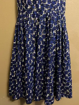 Boden FitnFlare Geo Print Cotton Dress thumbnail 3