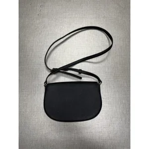 Kate Spade Black Saffiano Leather‎ Flap Style Small Crossbody Bag Purse ~ Euc thumbnail 9