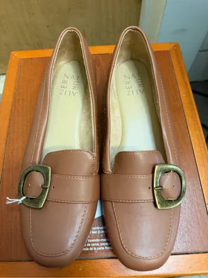 Naturalizer Women’s Cognac Buckle Loafers Comfort Flats. Size: US 7.5 thumbnail 2