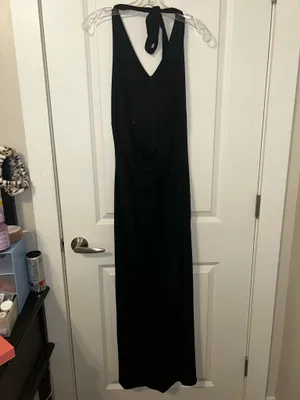 No Boundaries Black Halter Maxi Dress thumbnail 2