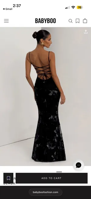 Babyboo Black Dress thumbnail 2