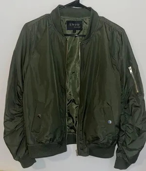Army Green Bomber Jacket Size L thumbnail 1