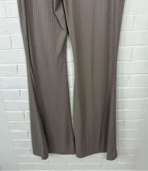 Rue 21 Plus Size Mocha Ribbed Knit Top & Pants Lounge Set Size 3X thumbnail 9